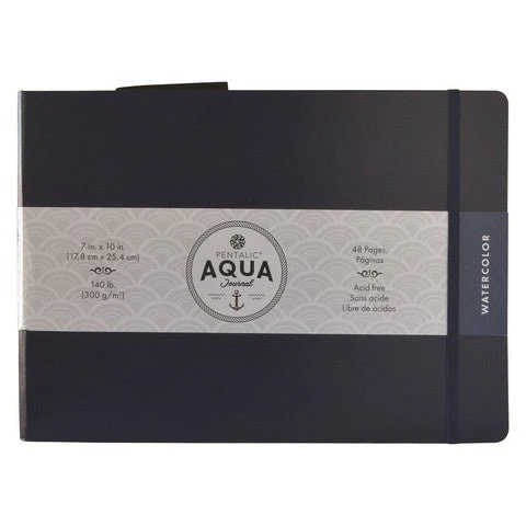 Pentalic Aqua Journal 7x10 inch