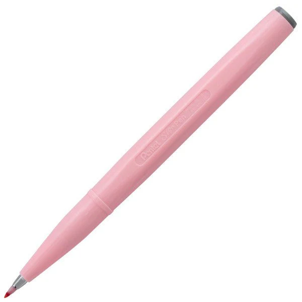 Pentel Brush Sign Pen - Pale Pink