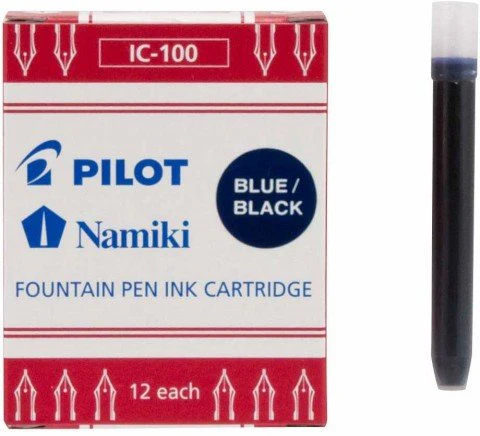 Pilot Namiki Refill IC-100 12 pack - Blue-Black