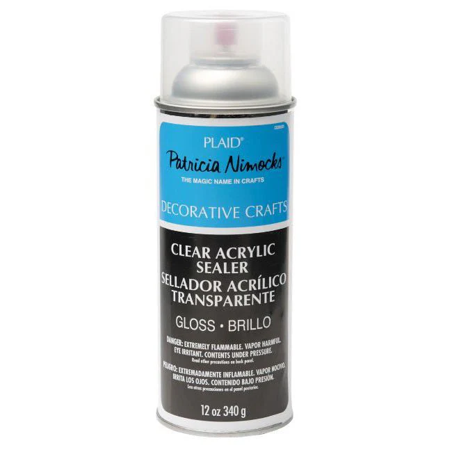 Plaid Patricia Nimocks Clear Acrylic Sealer Aerosol Spray - Gloss 12oz