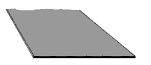 Plastruct SSA-103 Gray ABS Sheet 0.030" (0.8 mm) x 7" x 12" - Pack of 4 Sheets