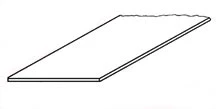 Plastruct SSC-106 Copolyester Clear Sheet 0.060" (1.5 mm) x 7" x 12" - Pack of 2 Sheets