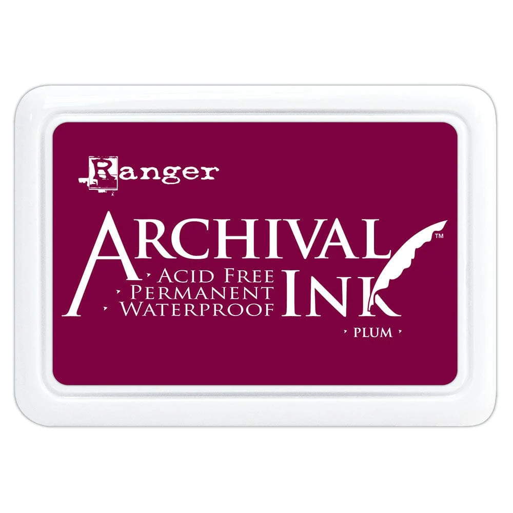 Ranger Archival 2.75"x4" Ink Pad - Plum