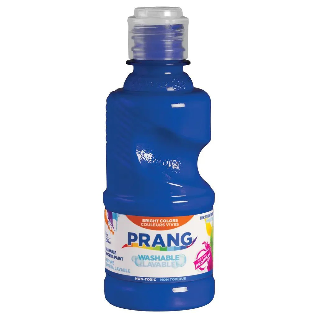 Prang Washable Ready-to-Use Tempera Paint, 8 oz - Blue