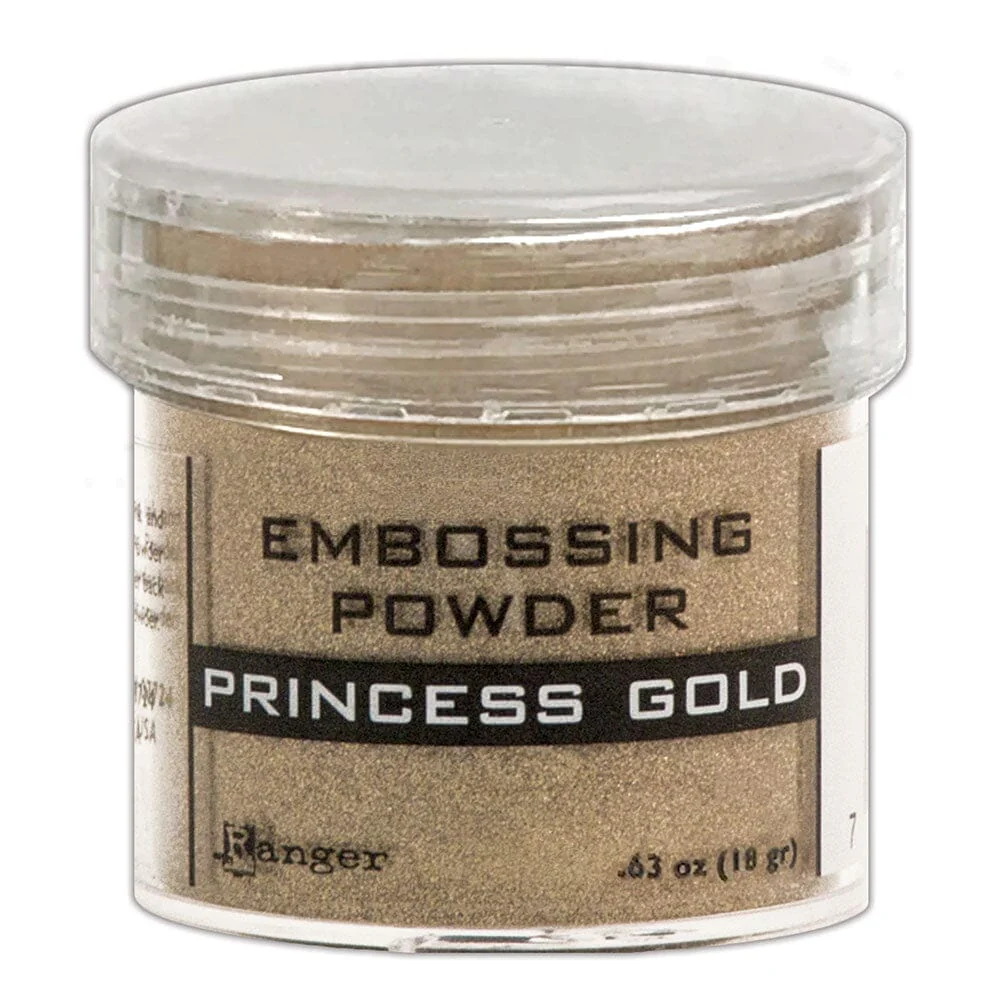 Ranger Embossing Powder 0.63 oz (18 gram) Princess Gold