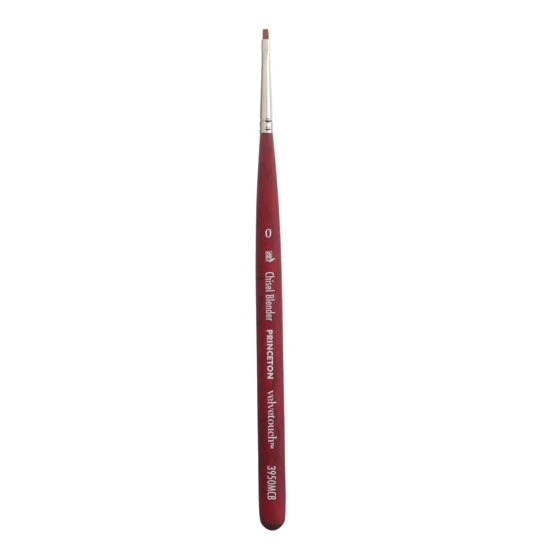 Princeton Series 3950 Velvetouch Mini Brush - Chisel Blender 0