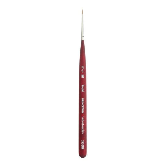 Princeton Series 3950 Velvetouch Mini Brush - Round 12/0