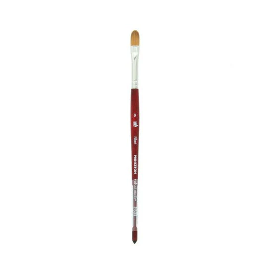 Princeton Series 3950 Velvetouch Mixed Media Brush - Filbert 8