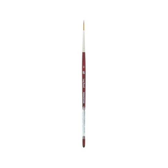 Princeton Series 3950 Velvetouch Mixed Media Brush - Long Round  2