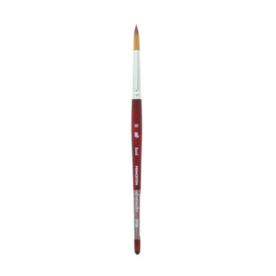 Princeton Series 3950 Velvetouch Mixed Media Brush - Round 10