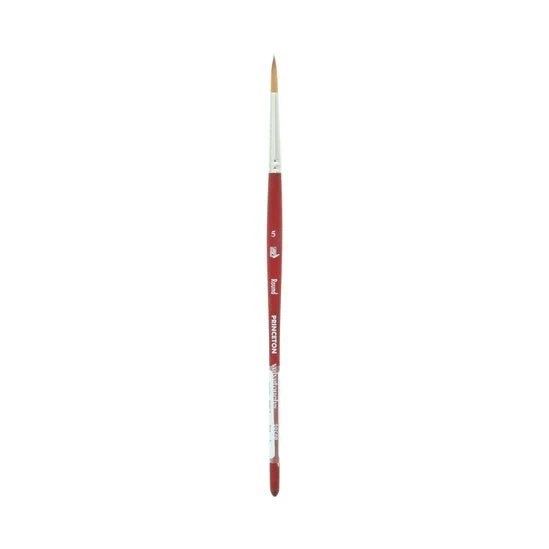 Princeton Series 3950 Velvetouch Mixed Media Brush - Round  5