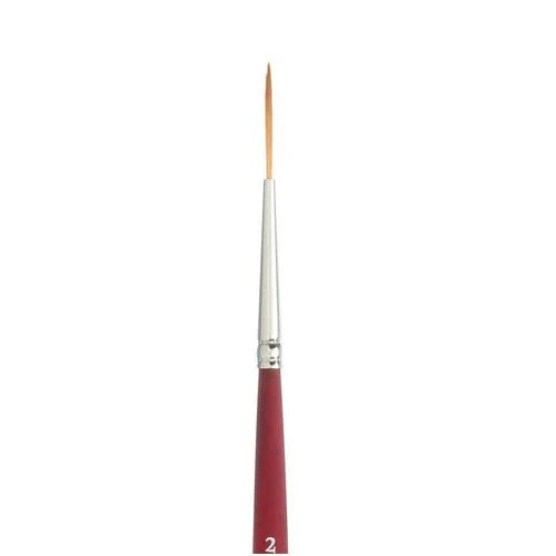 Princeton Series 3950 Velvetouch Mixed Media Brush - Script Liner 2/0