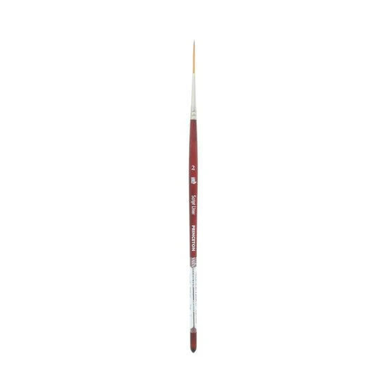 Princeton Series 3950 Velvetouch Mixed Media Brush - Script Liner 2