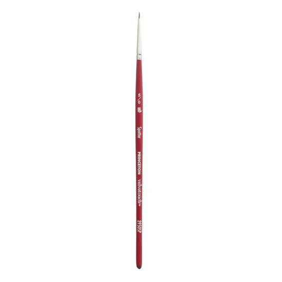 Princeton Series 3950 Velvetouch Mixed Media Brush - Spotter 5/0