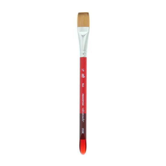 Princeton Series 3950 Velvetouch Mixed Media Brush - Wash  3/4 inch