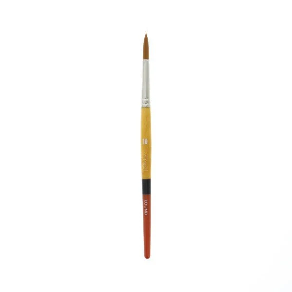 Princeton Snap Gold Taklon Short Handled Round 10