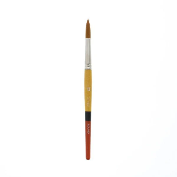 Princeton Snap Gold Taklon Short Handled Round 12