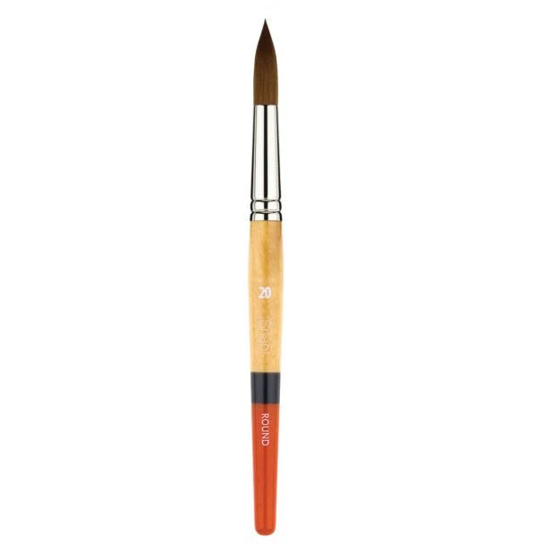 Princeton Snap Gold Taklon Short Handled Round 20