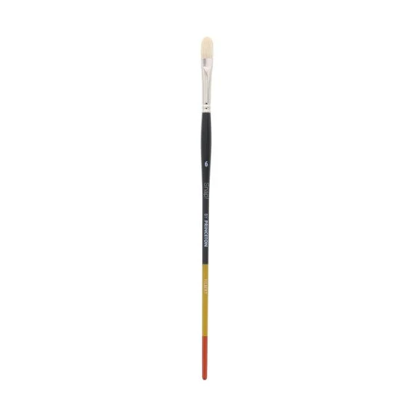 Princeton Snap Hog Bristle Long Handled Filbert  6