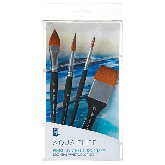 Princeton Aqua Elite Watercolor Brush - Professional Box Set