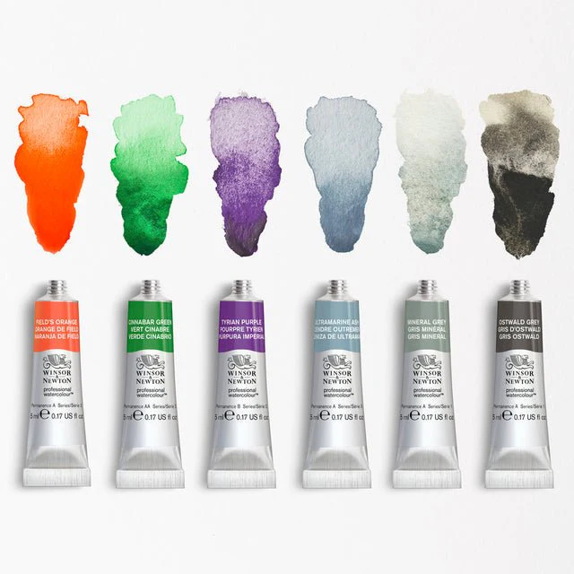 Winsor & Newton Professional Revival Collection 6x5ml Tube Set - Image 3