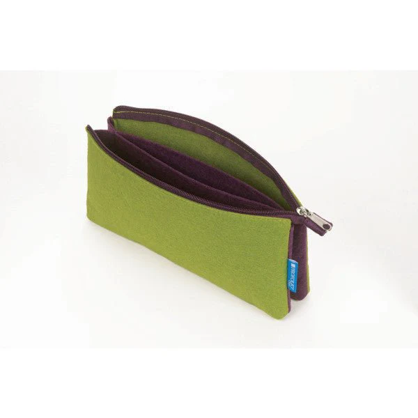 Profolio Midtown Pouch 5" x 9" - Green / Purple