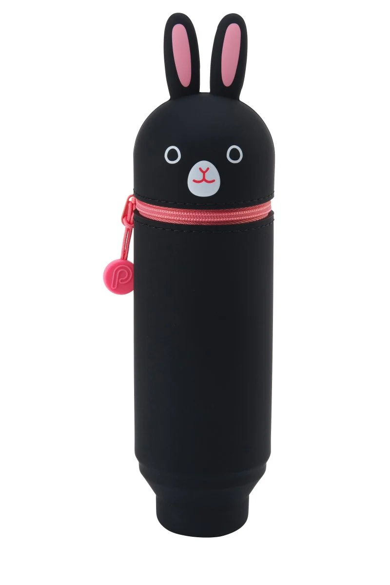 Punilabo Stand Up Case - Black Rabbit