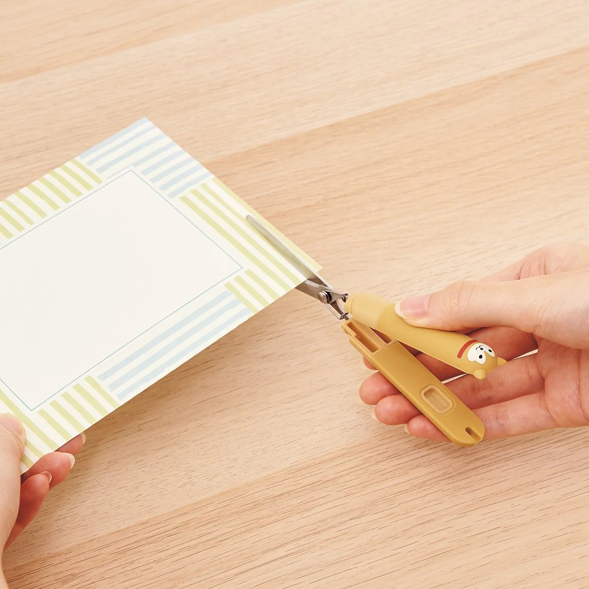 Punilabo Stick Scissors - Yellow Chick - Image 3