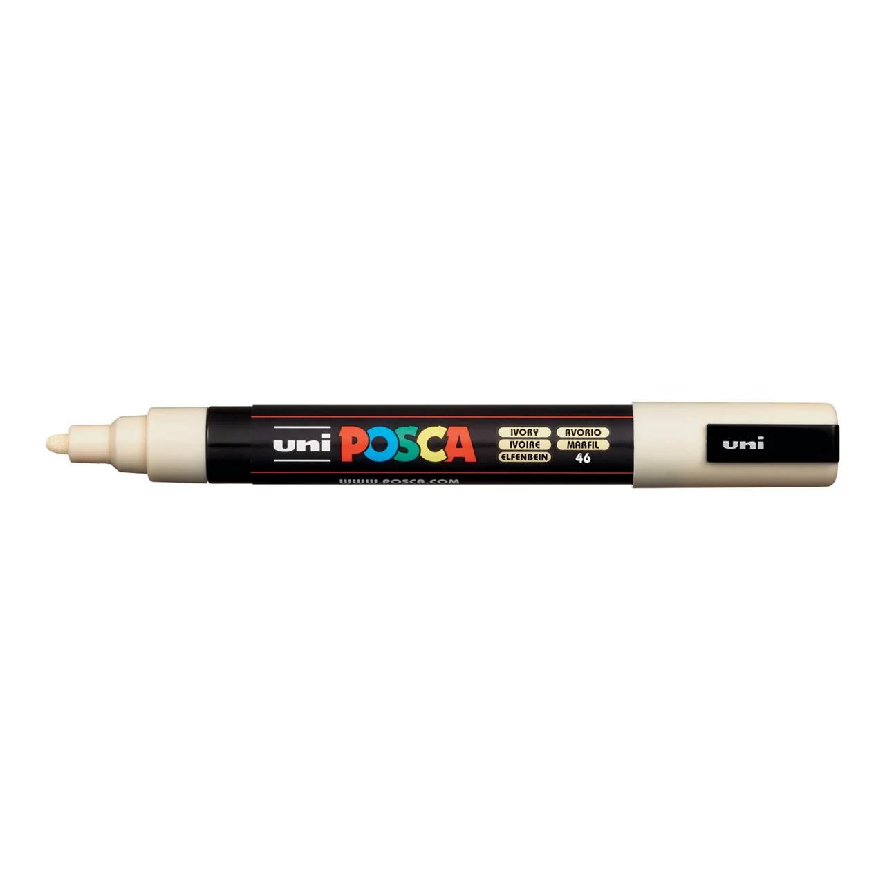 uni POSCA Paint Marker PC-5M Medium Bullet Tip - Ivory