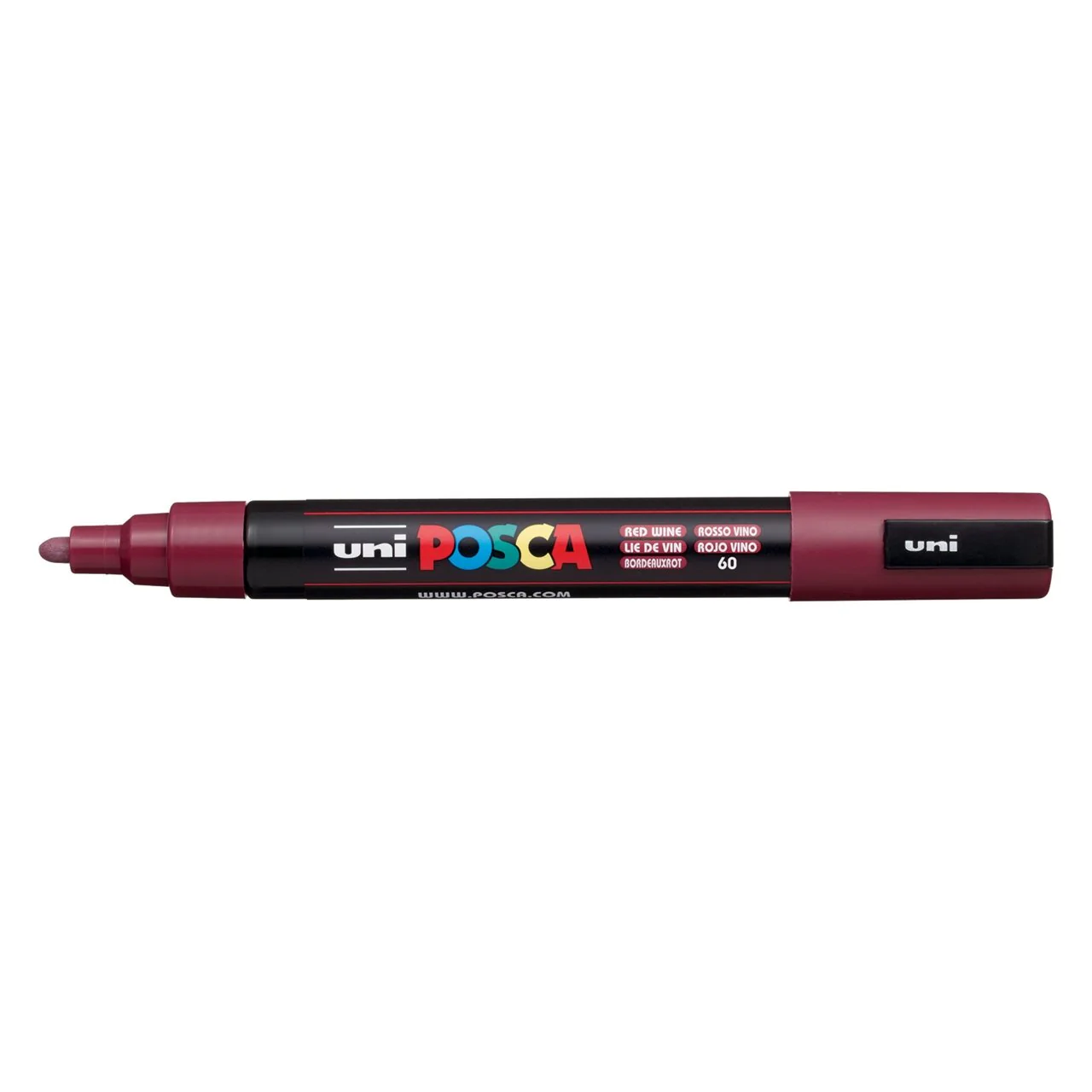 uni POSCA Paint Marker PC-5M Medium Bullet Tip - Red Wine
