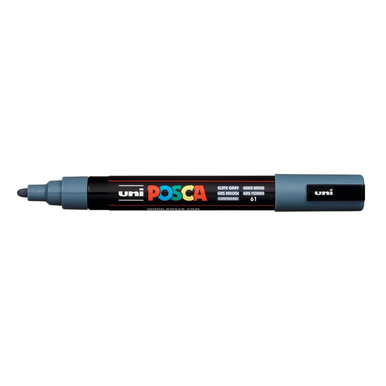 uni POSCA Paint Marker PC-5M Medium Bullet Tip - Slate Grey