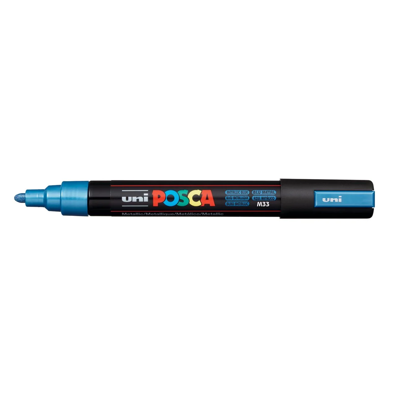 uni POSCA Paint Marker PC-5M Medium Bullet Tip - Metallic Blue