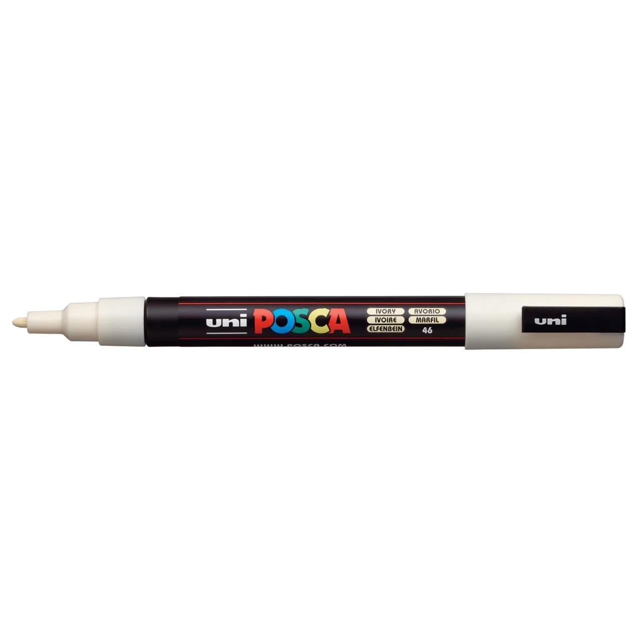 uni POSCA Paint Marker PC-3M Fine Bullet Tip - Ivory