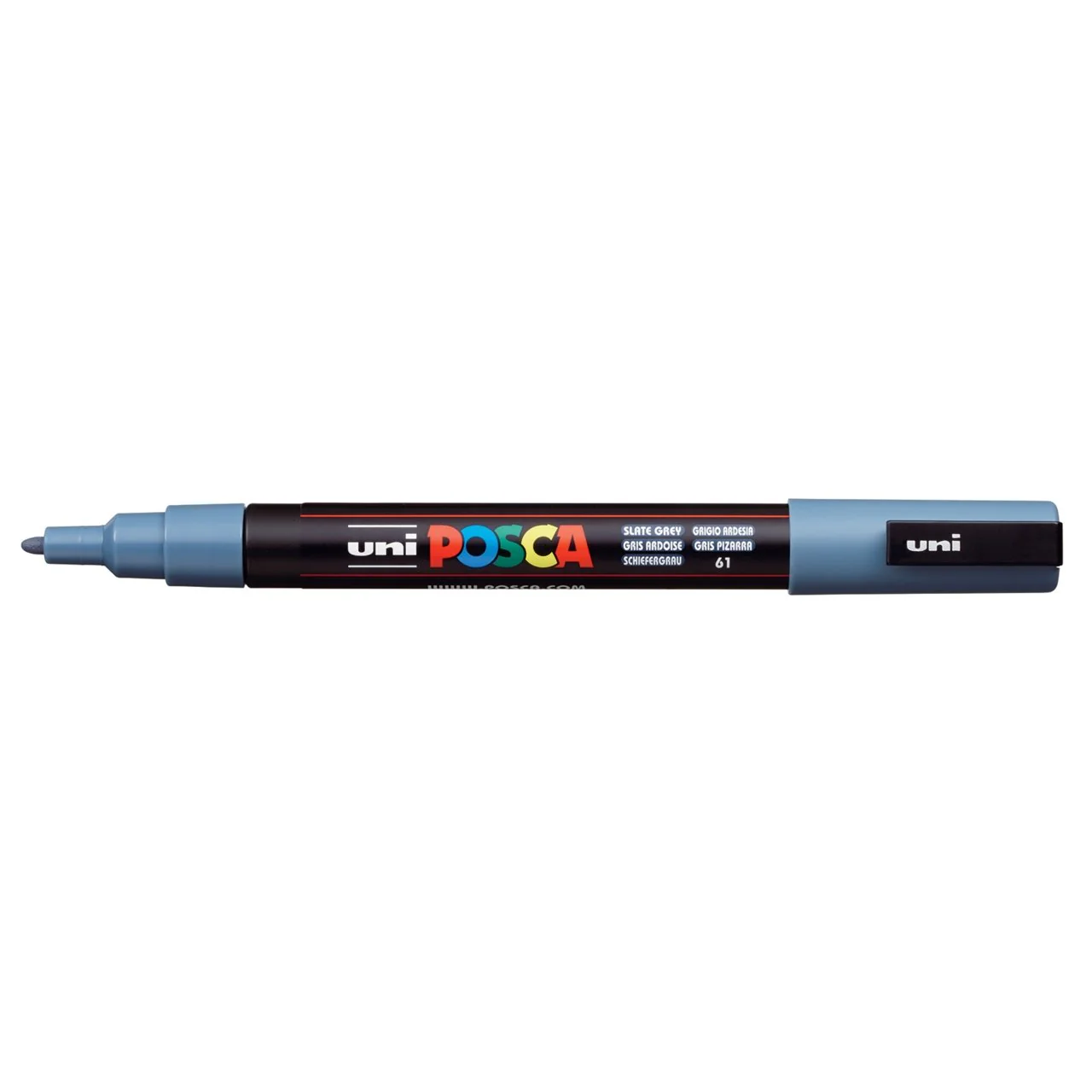 uni POSCA Paint Marker PC-3M Fine Bullet Tip - Slate Grey