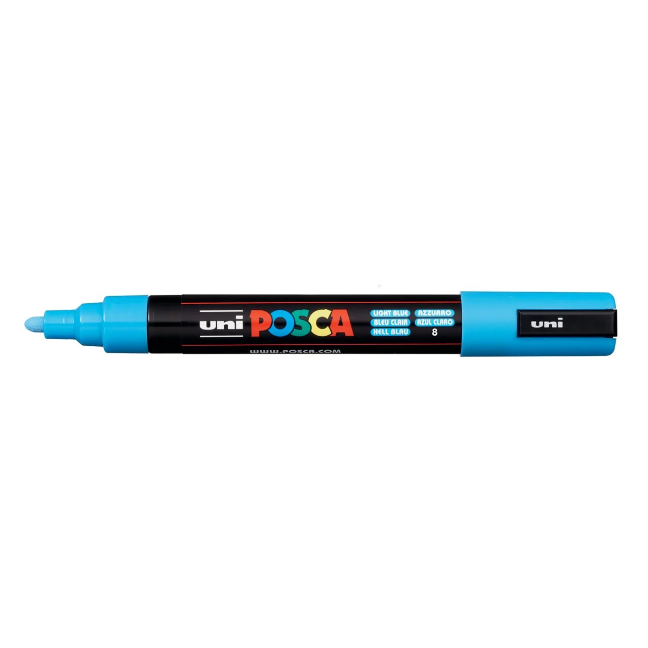 uni POSCA Paint Marker PC-5M Medium Bullet Tip - Light Blue