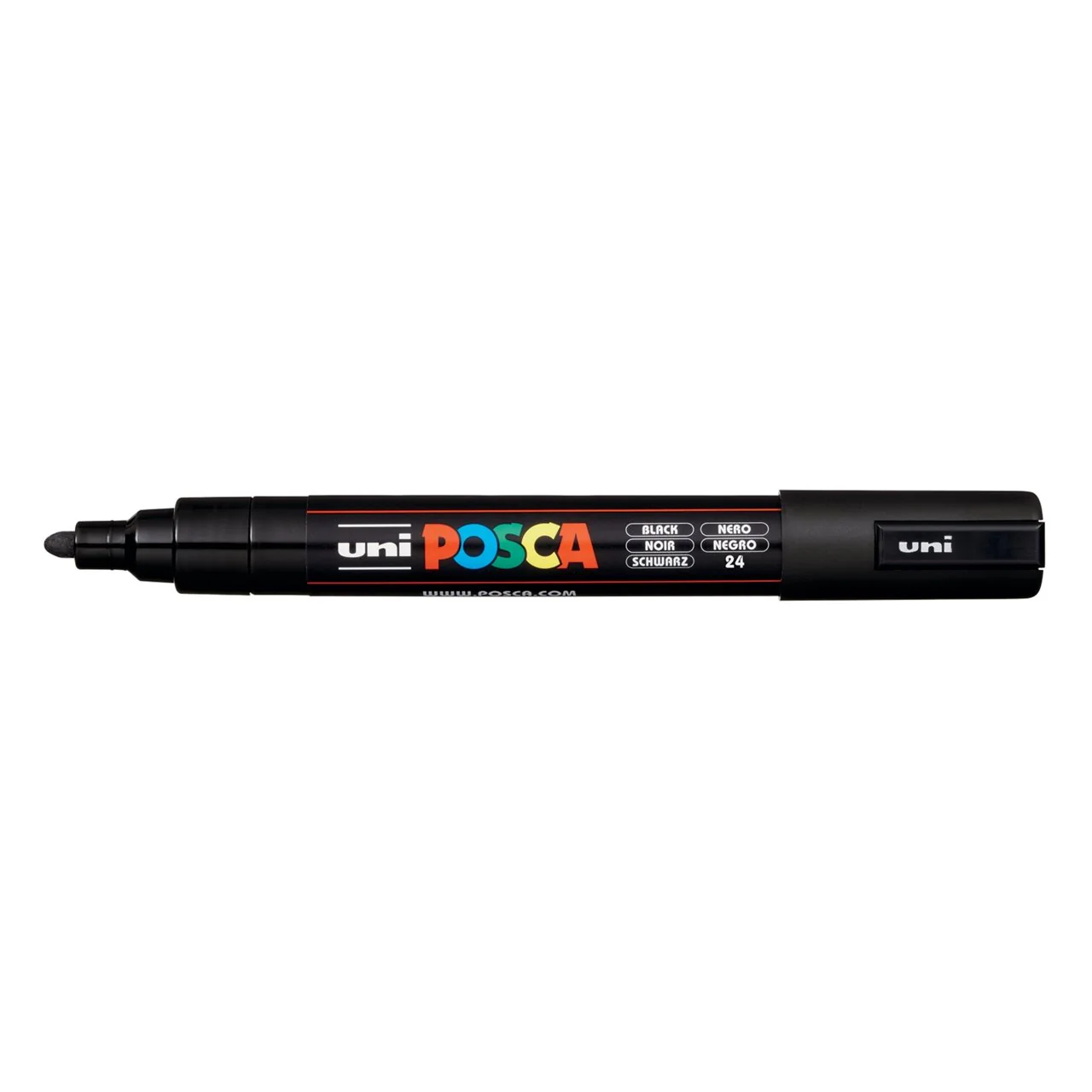 uni POSCA Paint Marker PC-5M Medium Bullet Tip - Black