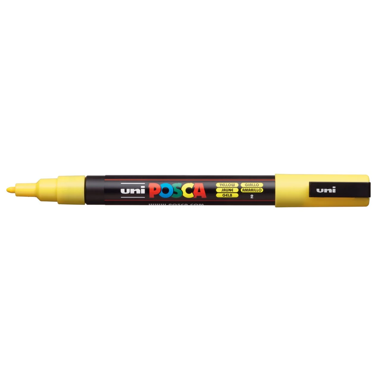uni POSCA Paint Marker PC-3M Fine Bullet Tip - Yellow