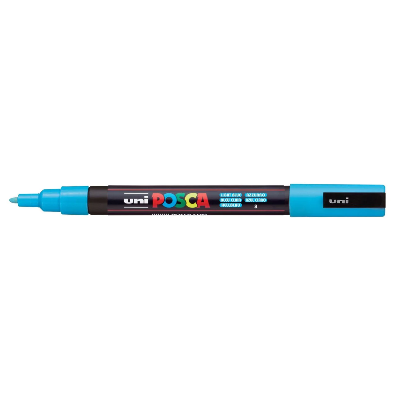 uni POSCA Paint Marker PC-3M Fine Bullet Tip - Light Blue