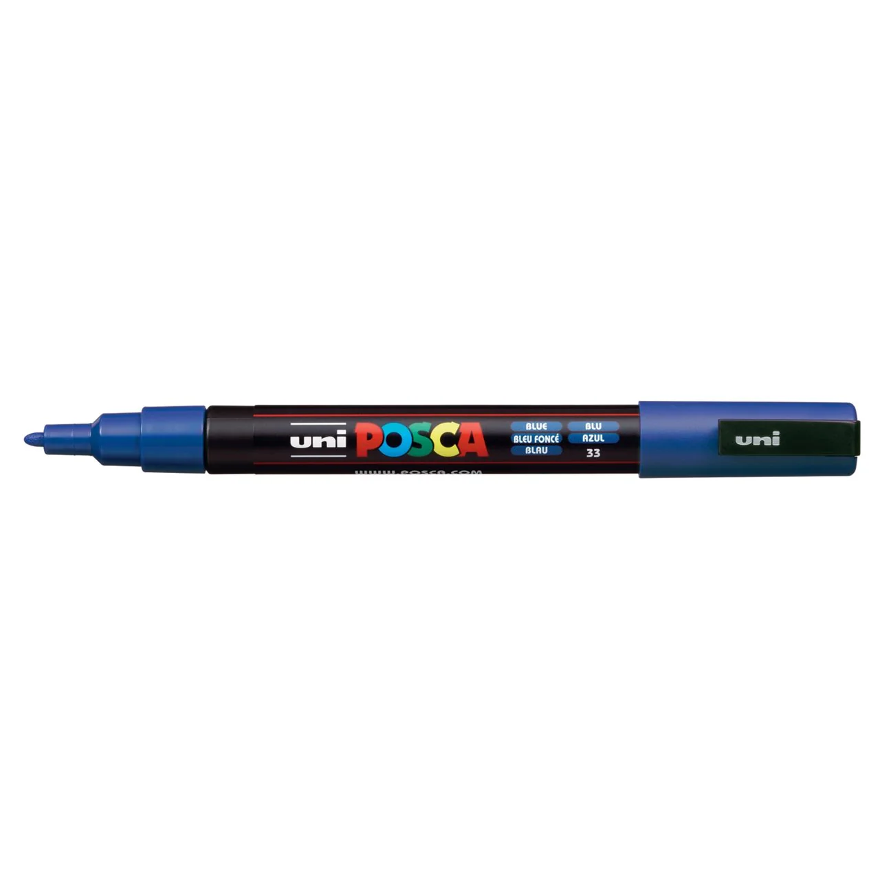 uni POSCA Paint Marker PC-3M Fine Bullet Tip - Blue