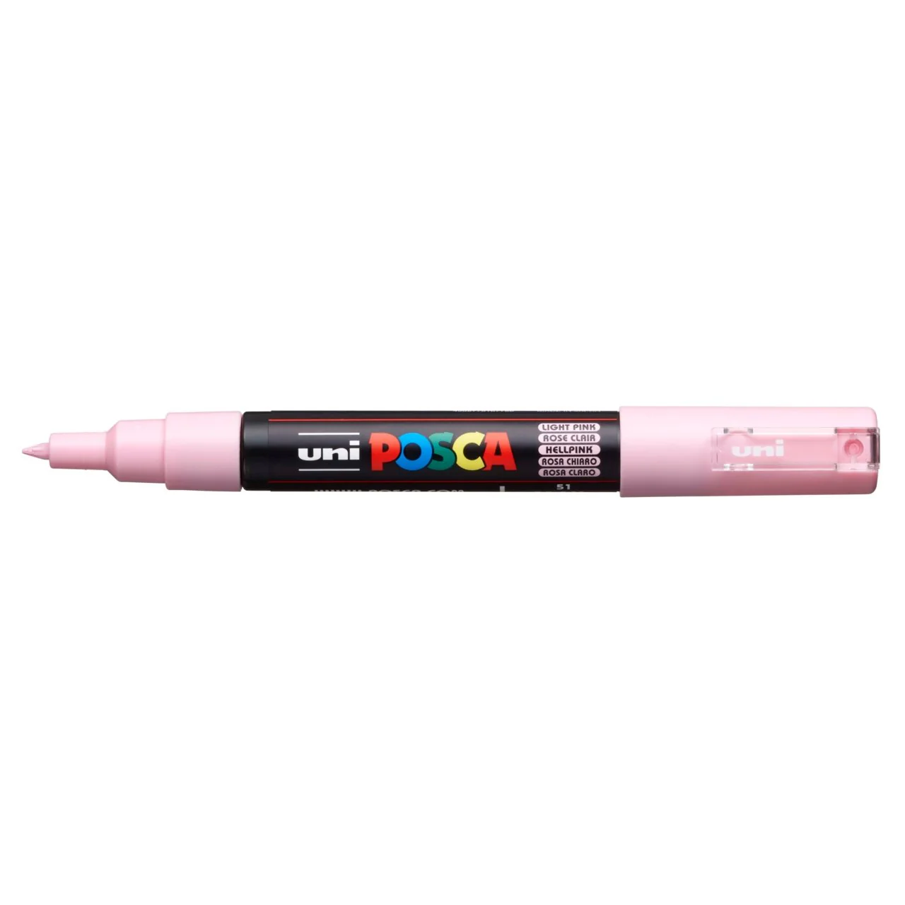 uni POSCA Paint Marker PC-1M Extra Fine Tapered Bullet Tip - Light Pink