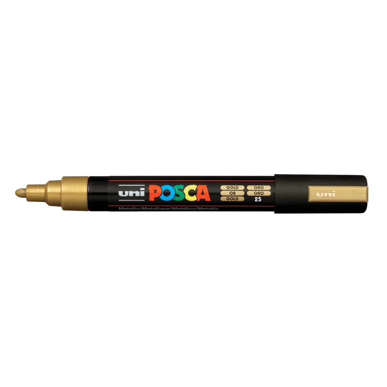 uni POSCA Paint Marker PC-5M Medium Bullet Tip - Metallic Gold