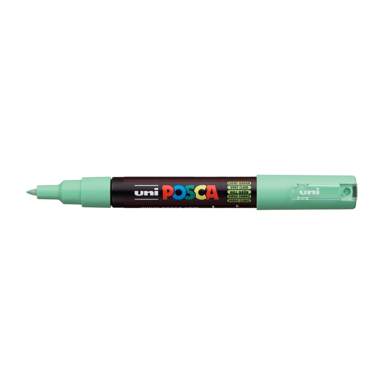uni POSCA Paint Marker PC-1M Extra Fine Tapered Bullet Tip - Light Green