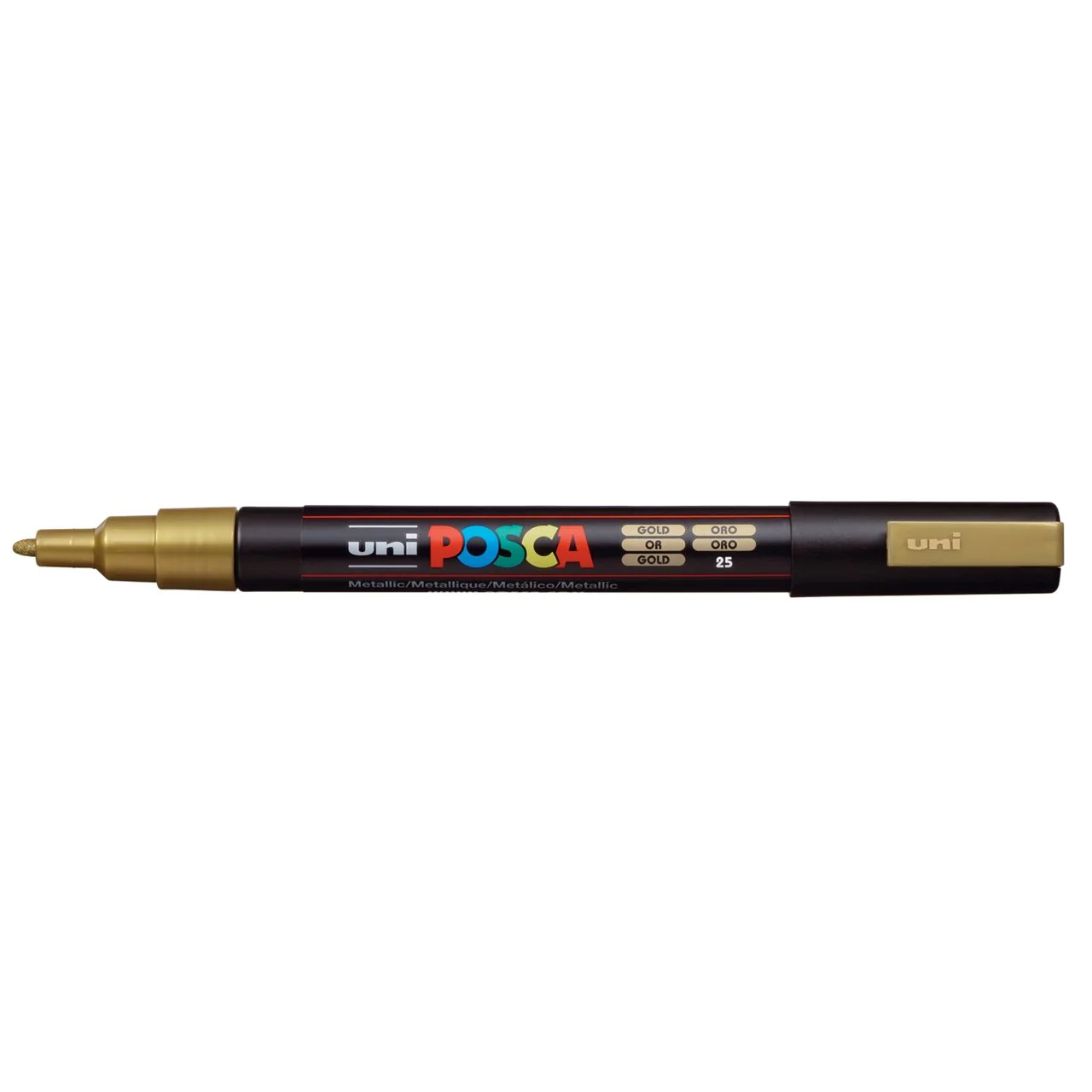 uni POSCA Paint Marker PC-3M Fine Bullet Tip - Metallic Gold