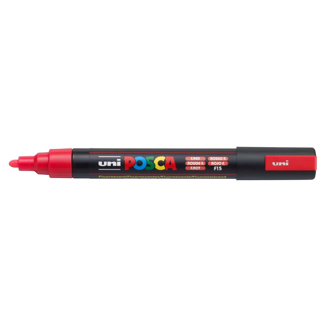 uni POSCA Paint Marker PC-5M Medium - Fluorescent Red