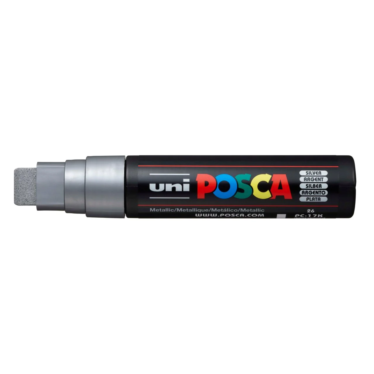uni POSCA Paint Marker PC-17K Extra Broad - Silver