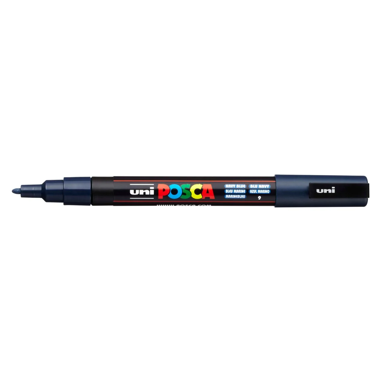 uni POSCA Paint Marker PC-3M Fine Bullet Tip - Navy Blue