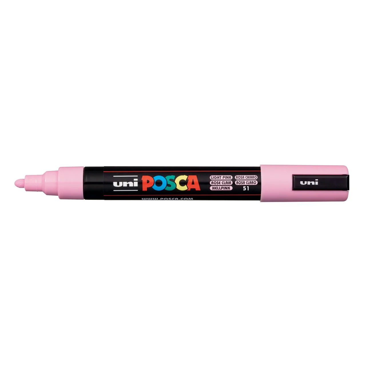uni POSCA Paint Marker PC-5M Medium Bullet Tip - Light Pink
