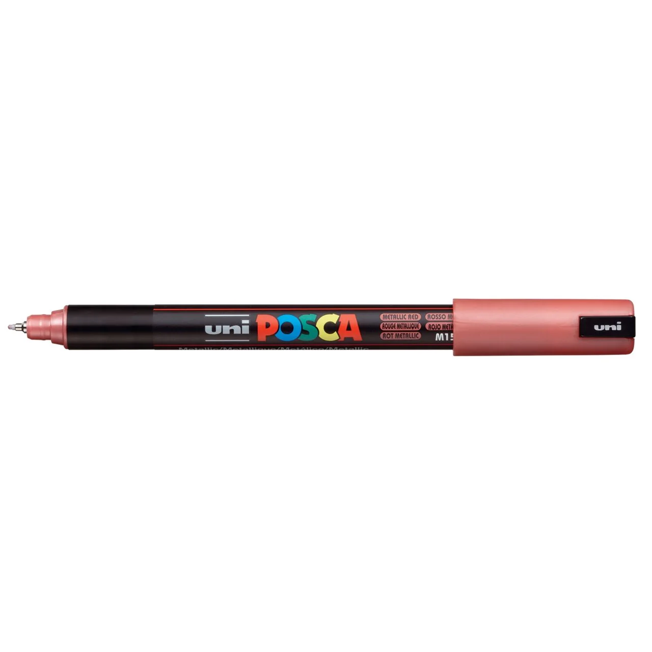 uni POSCA Paint Marker PC-1MR Ultra Fine Tip - Metallic Red