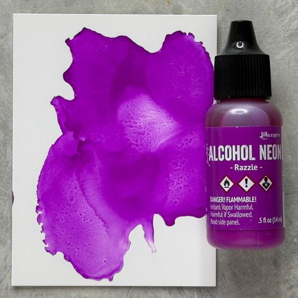 Tim Holtz Alcohol Ink .5oz - Razzle - Image 2