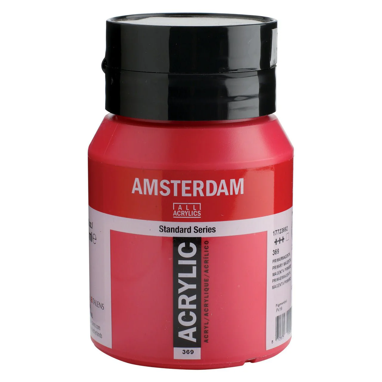 Amsterdam Standard Acrylic Paint 500ml Jar - Primary Magenta